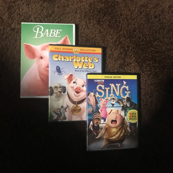 Other - 3 pig movie DVD’s